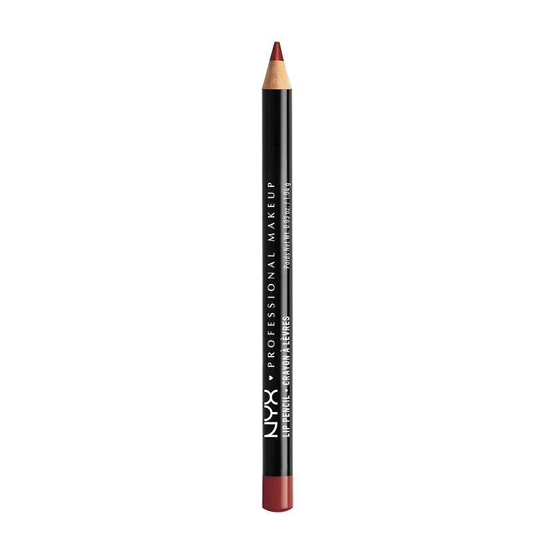 NYX Professional Makeup Slim Lip Pencil, Auburn
