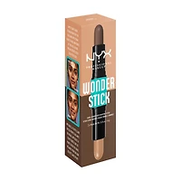 NYX Professional Makeup Wonder Stick Contour and Highlighter Stick, Medium Tan