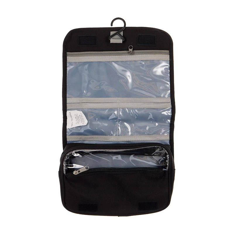 Jet Away Hanging Cosmetic Case, Black