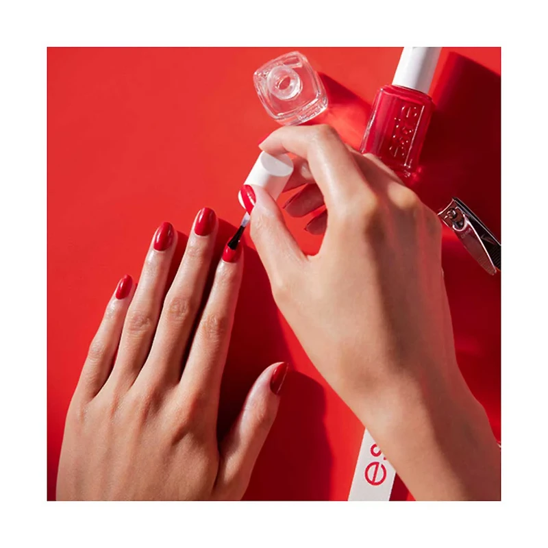 essie Stay Longer Top Coat Nail Protection, 0.46 oz