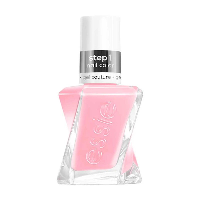 essie Gel Couture Long-Wear Nail Polish, Vegan, Inside Scoop Pink
