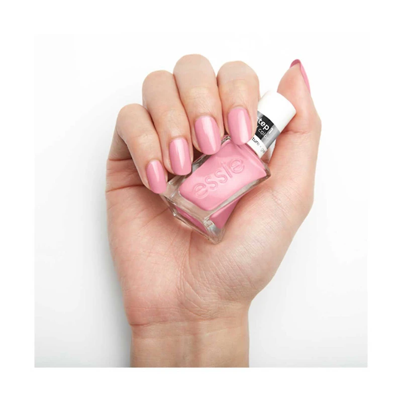 essie Gel Couture Long-Wear Nail Polish, Vegan, Inside Scoop Pink