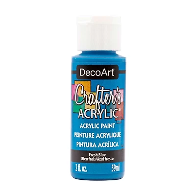 Crafters Acrylic Paint 2OZ Fresh Blue