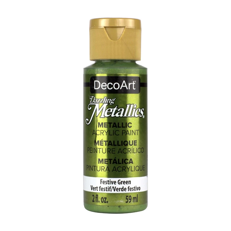 Dazzling Metallics Acrylic 2oz Festive Green