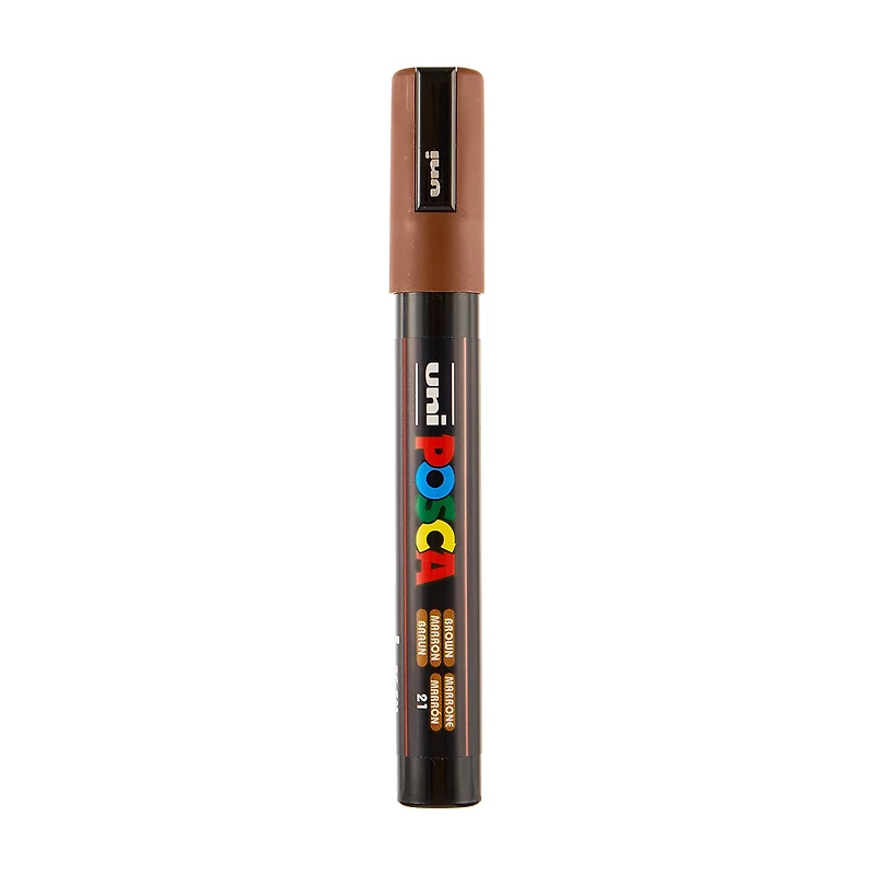 POSCA Paint Marker, PC-5M Medium Bullet, Brown