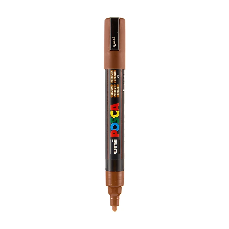 POSCA Paint Marker, PC-5M Medium Bullet, Brown