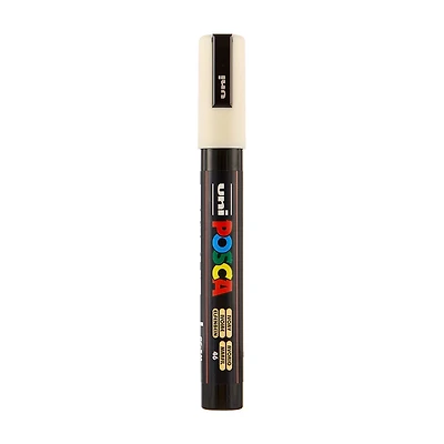 POSCA Paint Marker, PC-5M Medium Bullet, Ivory