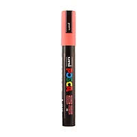 POSCA Paint Marker, PC-5M Medium Bullet, Coral Pink