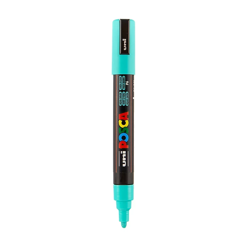 POSCA Paint Marker, PC-5M Medium Bullet, Aqua Green