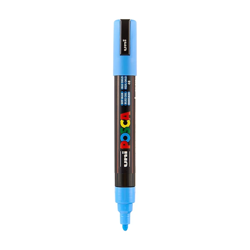 POSCA Paint Marker, PC-5M Medium Bullet, Sky Blue