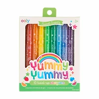 Ooly Yummy Yummy Twist-Up Crayons, Set of 10