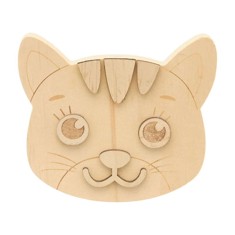 Chunky Wood Kitten, Unfinished