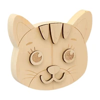 Chunky Wood Kitten, Unfinished