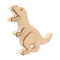 Chunky Wood T-Rex, Unfinished