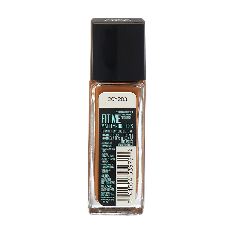 Maybelline Fit Me Foundation, Deep Bronze