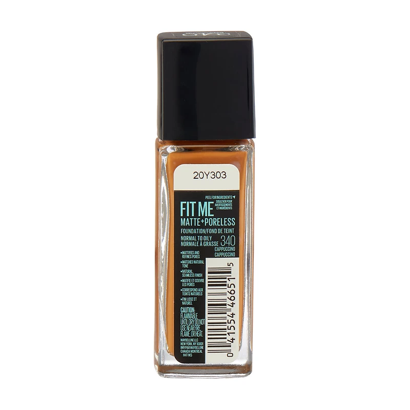 Maybelline Fit Me Foundation, Cappuccino