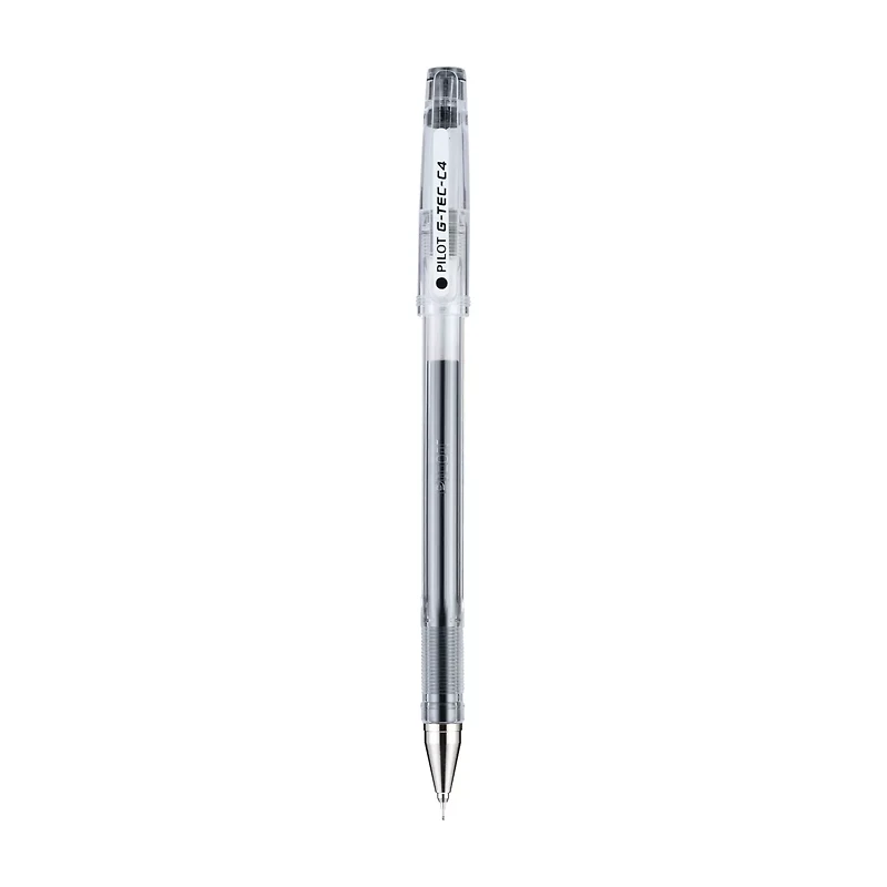 Pilot G-Tec-C4 Gel Ink Rollerball Pen, Ultra Fine Point, Black
