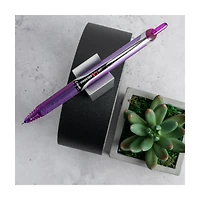 Pilot Precise V5 Premium Rolling Ball Pen, Extra Fine Point, Purple