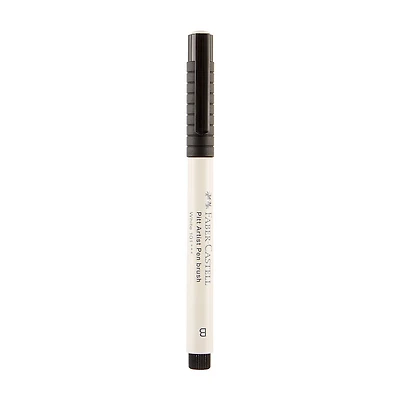 Faber Castell Pitt Artist Pen Brush, White 101