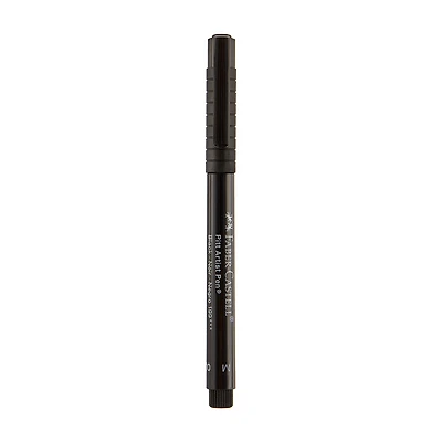 Faber Castell Pitt Artist Pen Brush, Black 199, 0.7 mm