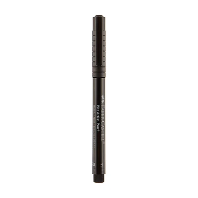 Faber Castell Pitt Artist Pen Brush, Black 199, 0.5 mm