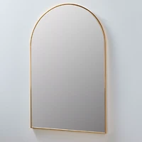 Gold Frame Arch Mirror, 24 in x 36 in