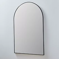 Black Frame Arch Mirror, 24 in x 36 in