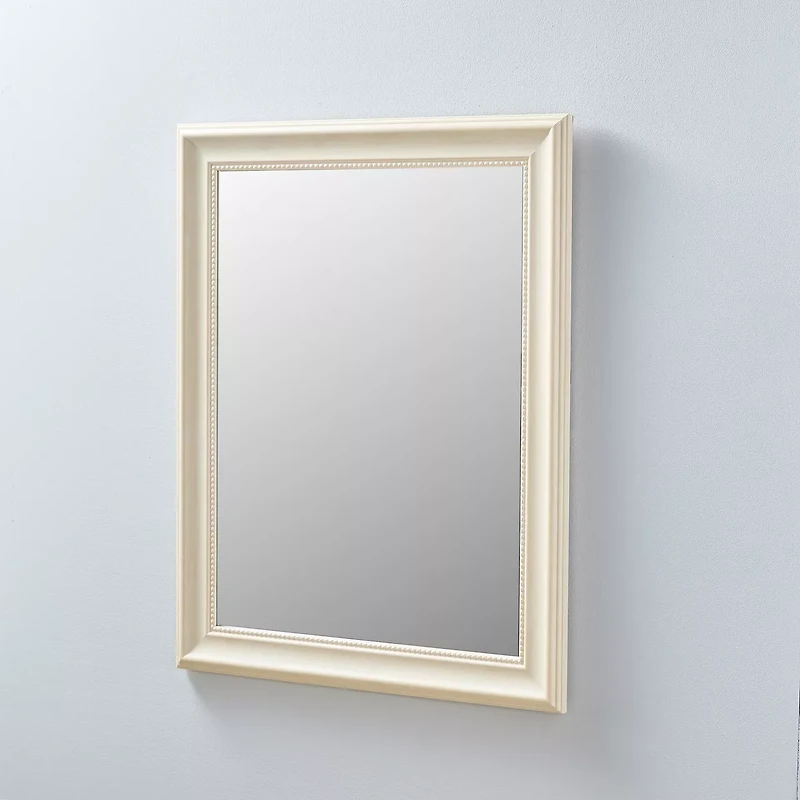 Rectangular Natural Frame Mirror, 23 in x 29 in