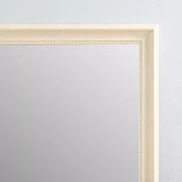 Natural Frame Rectangular Floor Mirror, 23x60 in