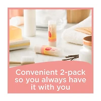 Carmex Comfort Care Colloidal Oatmeal Watermelon Stick Lip Balm, 2pk