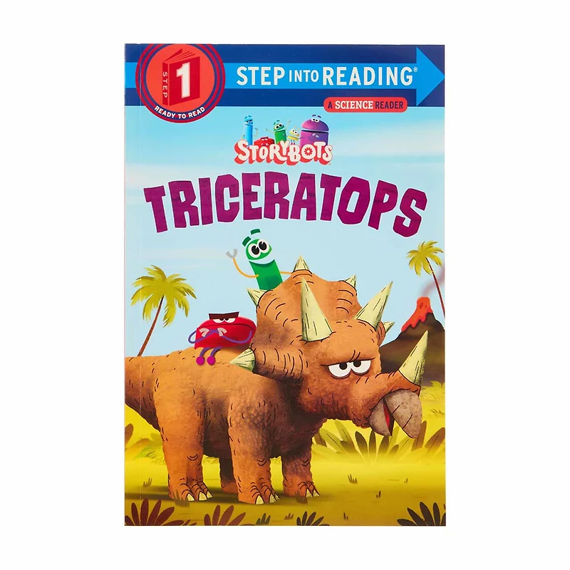 Triceratops Step Into Reading Storybook