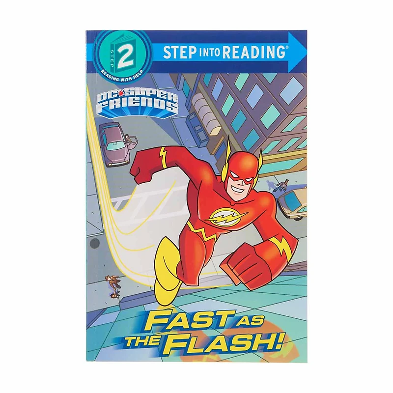DC Super Friends Fast as the Flash Step Into Reading Storybook