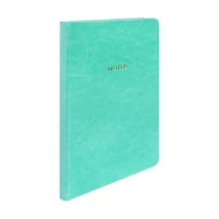 Ryder & Co. Vegan Leather Notebook, Green