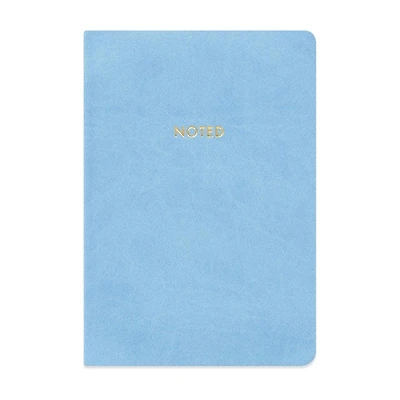 Ryder & Co. Vegan Leather Notebook, Blue