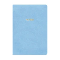 Ryder & Co. Vegan Leather Notebook, Blue