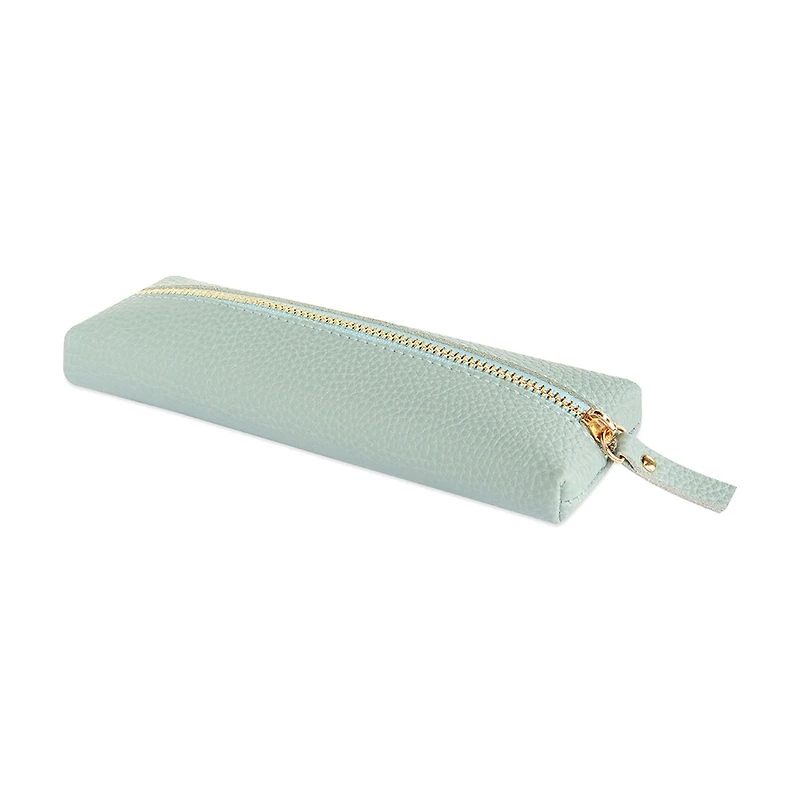 Ryder & Co. Vegan Leather Pouch, Mint