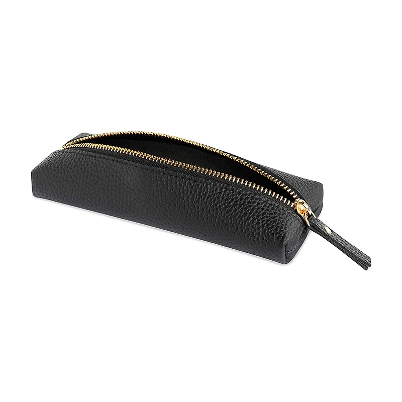 Ryder & Co. Vegan Leather Pouch, Black