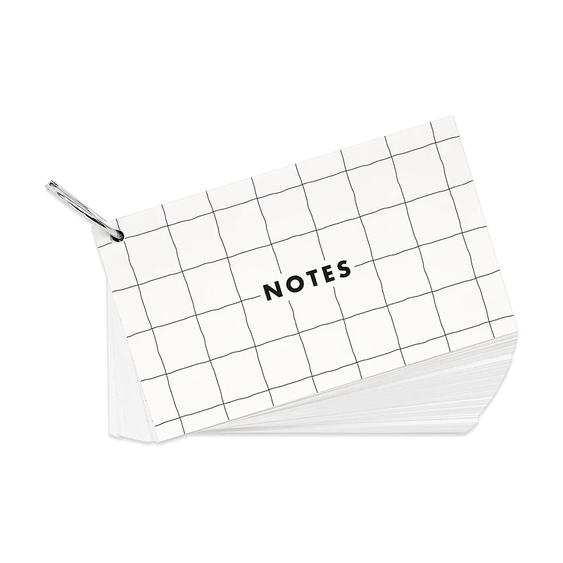 Ryder & Co. Index Card Booklet, White