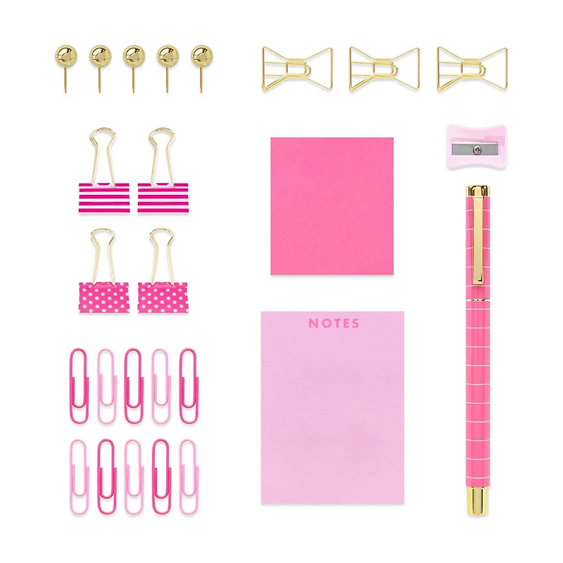 Ryder & Co. Stationery Box, Pink
