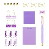 Ryder & Co. Stationery Box, Purple