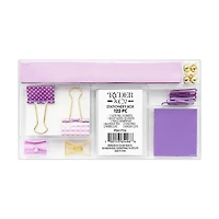 Ryder & Co. Stationery Box, Purple