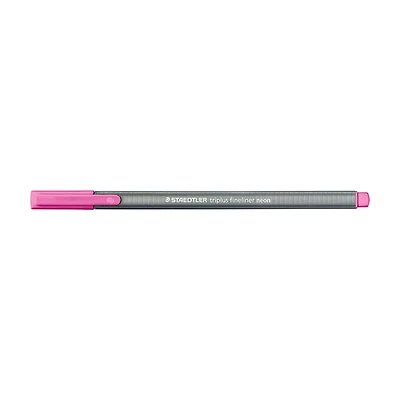 Staedtler Triplus Neon Pink Fineliner Pen