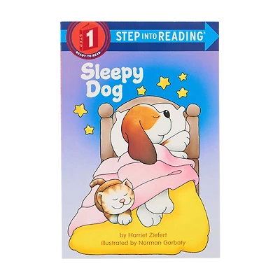 Sleepy Dog Step Into Reading Storybook