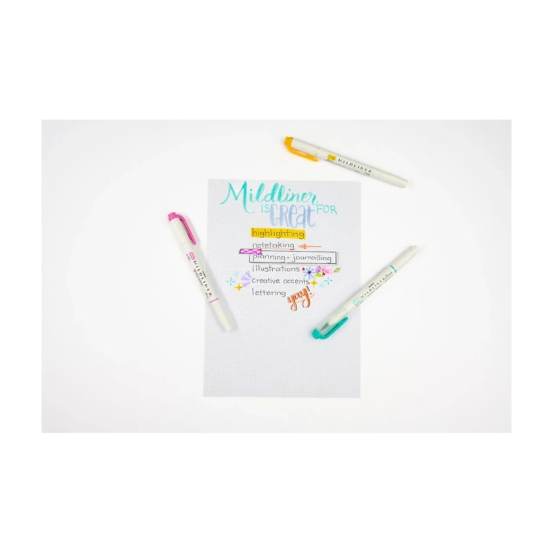 Zebra Pen Mildliner Dual Tip Creative Highlighter