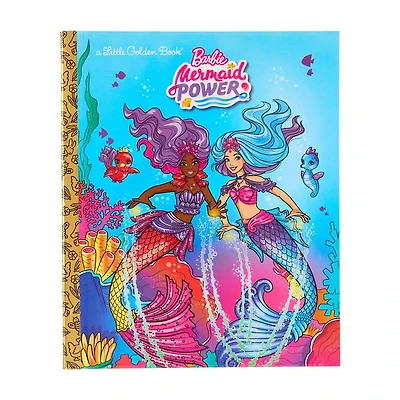 Barbie's Mermaid Power Children's a Little Golden Book Storybook
