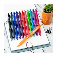 Pilot FriXion Ball Clicker Erasable Gel Pen, Pink