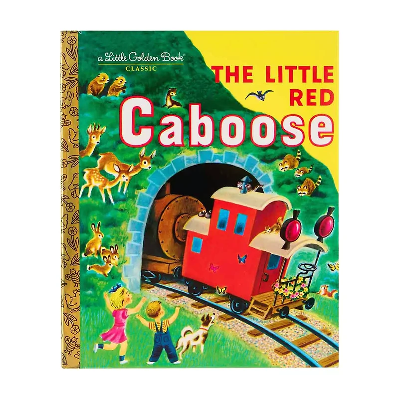 The Little Red Caboose Children's a Little Golden Book Storybook