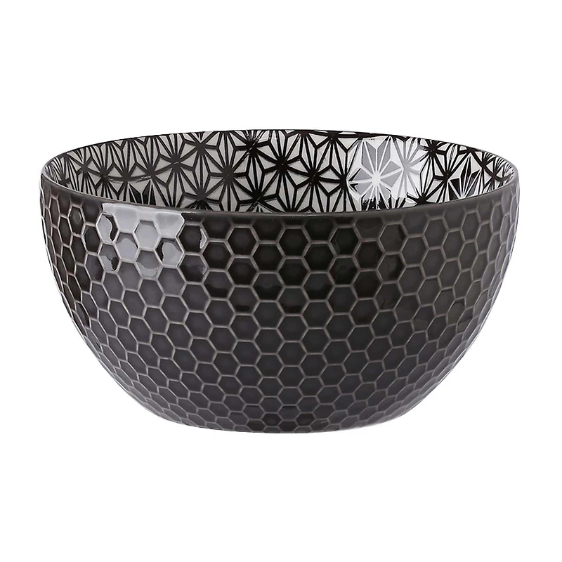 Honeycomb Embossed All Purpose Round Bowl, 6 in, Assorted