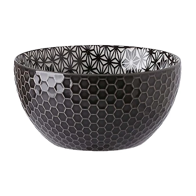 Honeycomb Embossed All Purpose Round Bowl, 6 in, Assorted