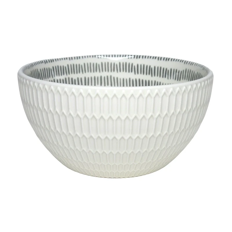 Honeycomb Embossed All Purpose Round Bowl, 6 in, Assorted